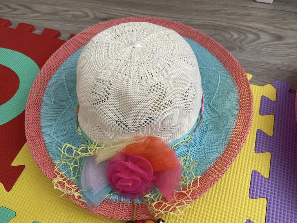 Sonnenhut Mädchen Gr. 2-3 Jahre