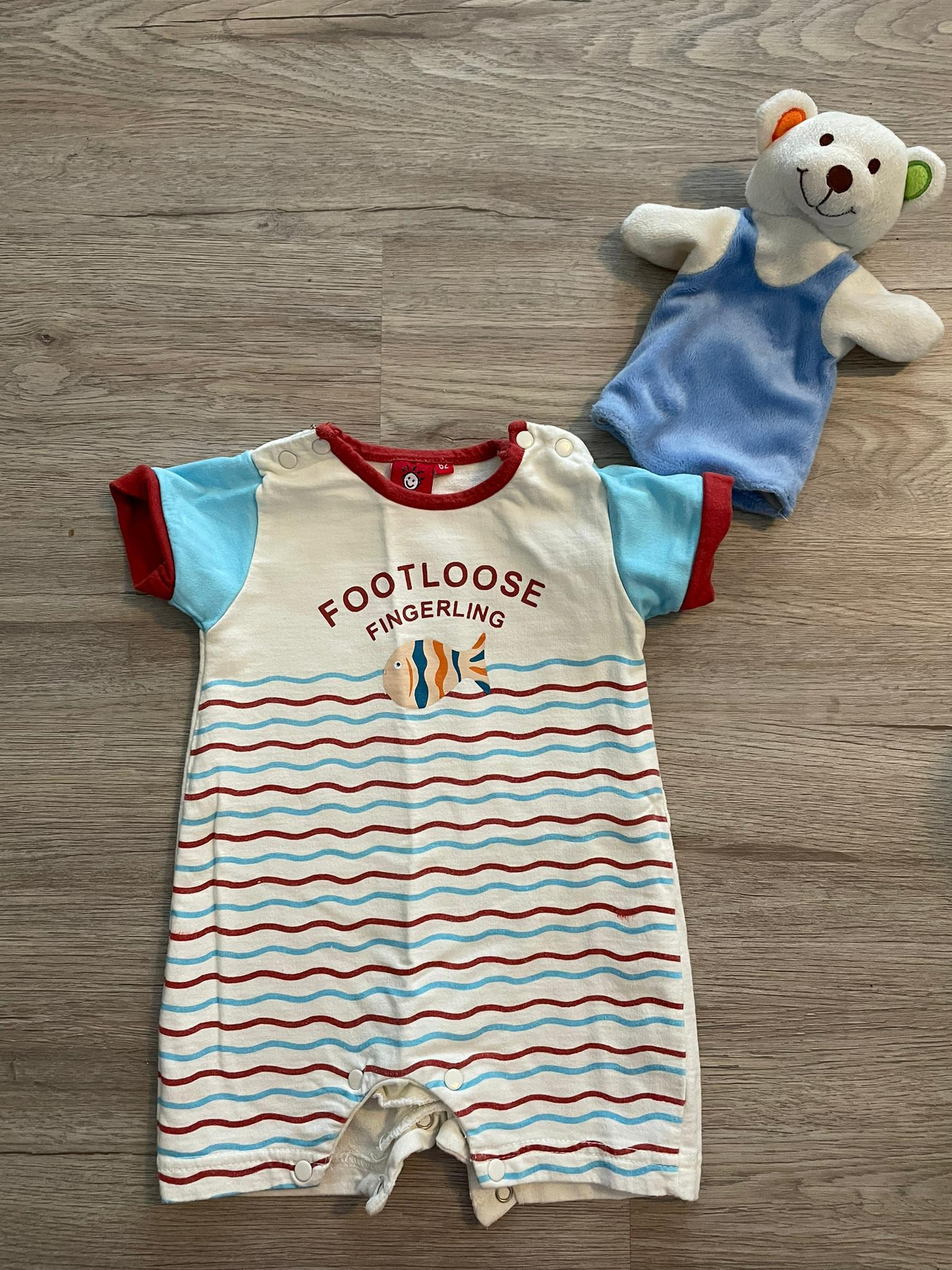 Kurzarm Strampler Gr. 62