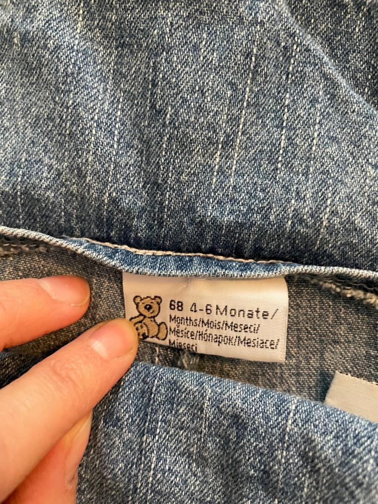 Jeans Latzhose Gr. 68