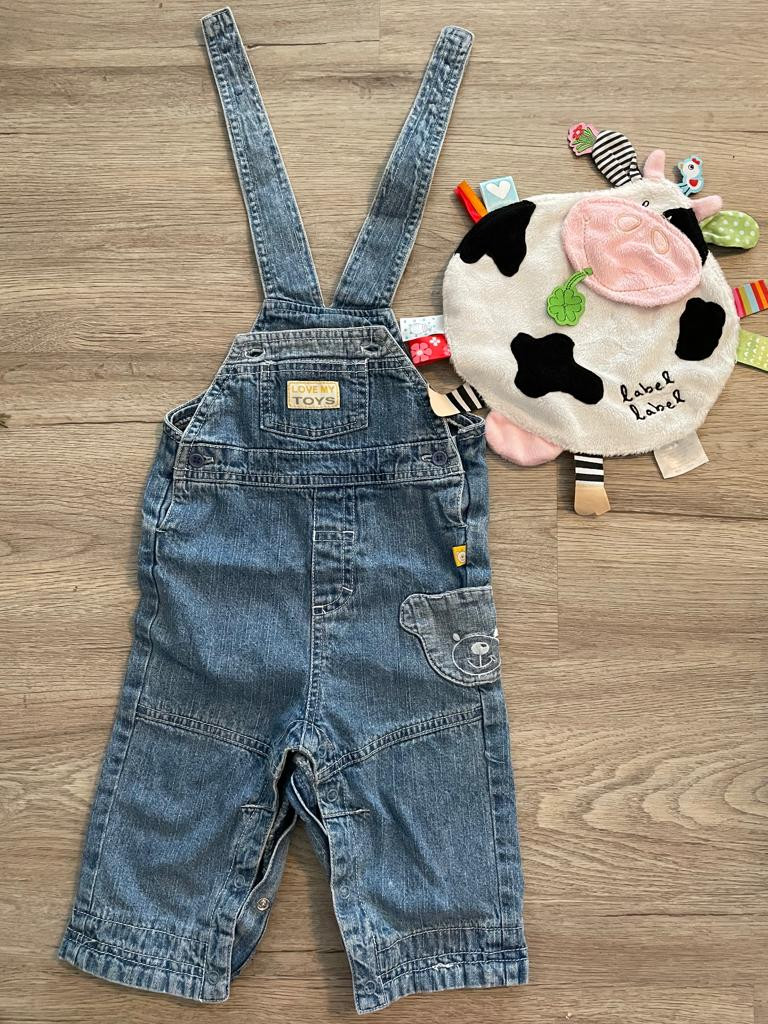 Jeans Latzhose Gr. 68