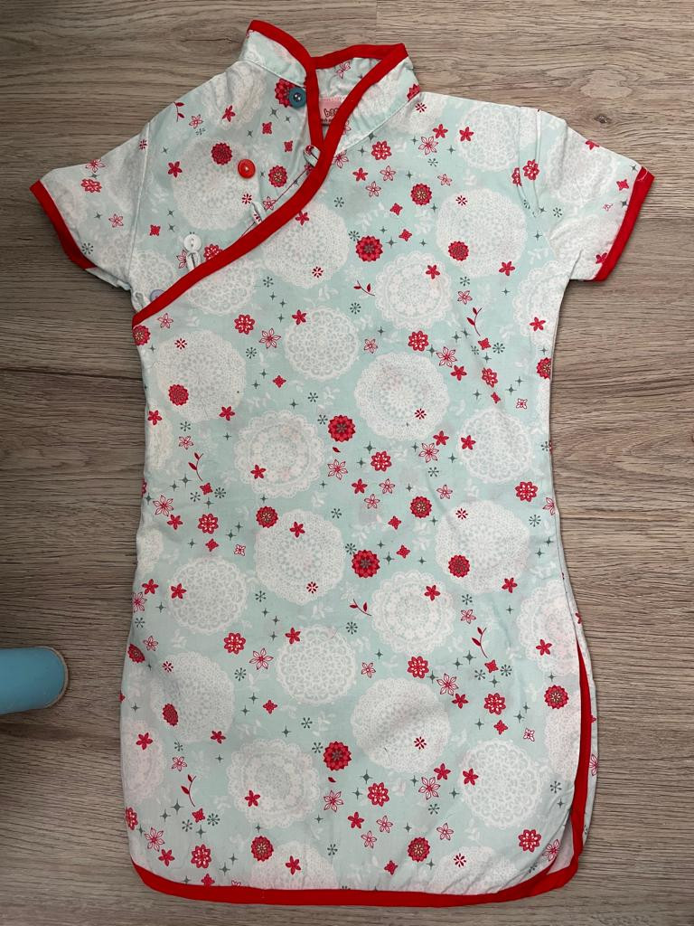 Kleid Kimono Mädchen Gr. 74