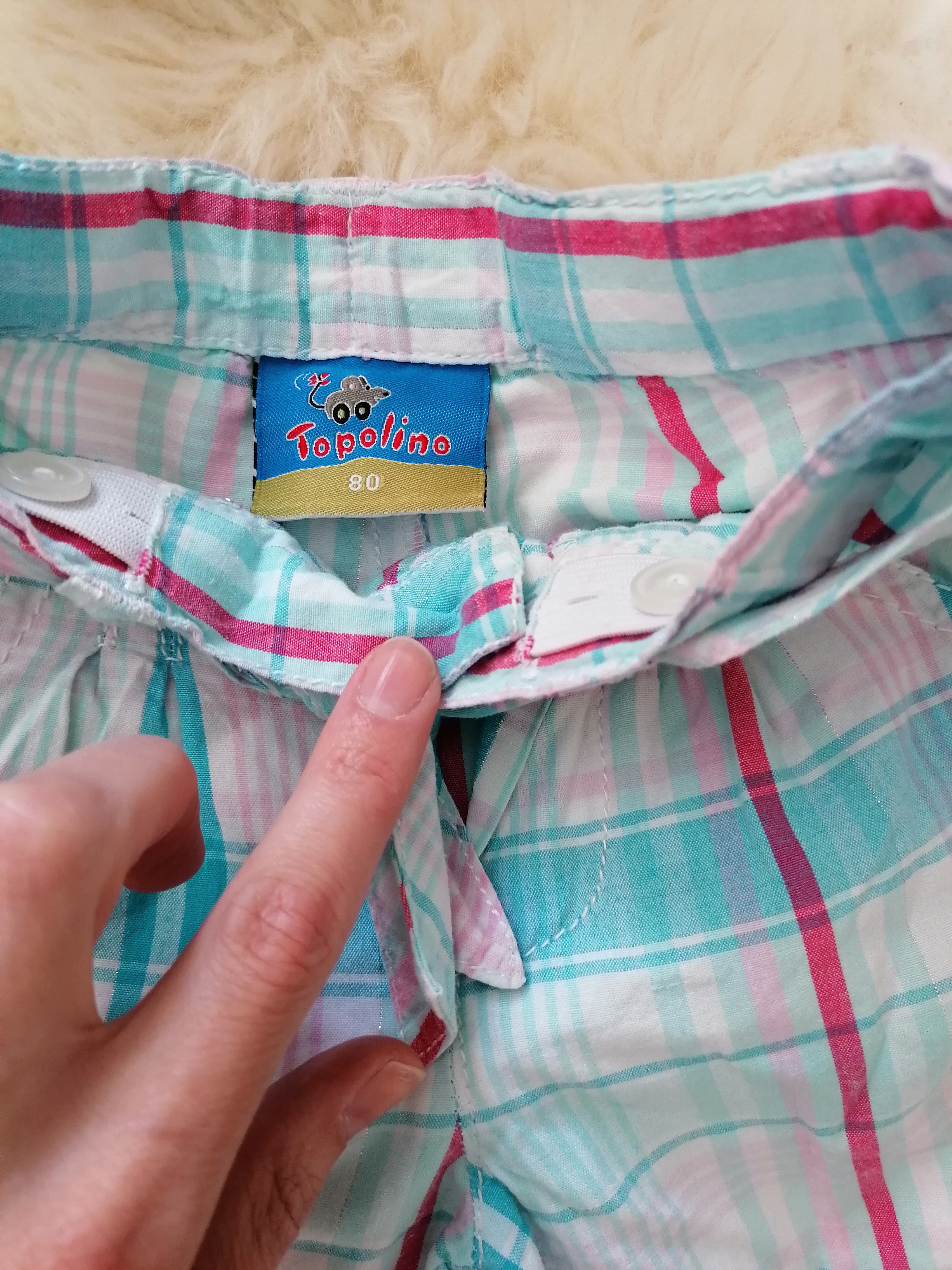 Shorts, kurze Hose Mädchen Gr. 80 Flohmarkt