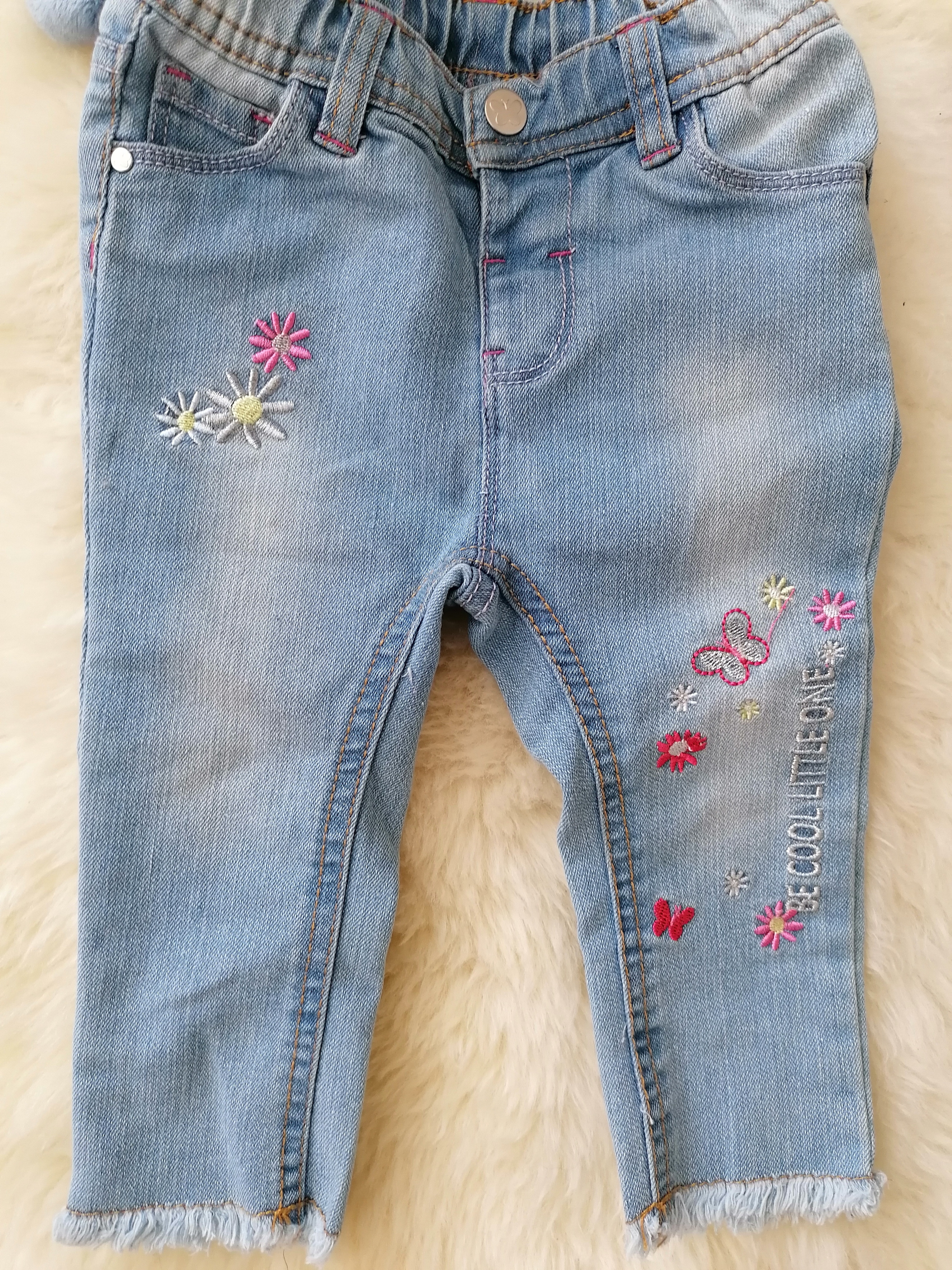 Jeans Hose Mädchen Gr. 80 Flohmarkt
