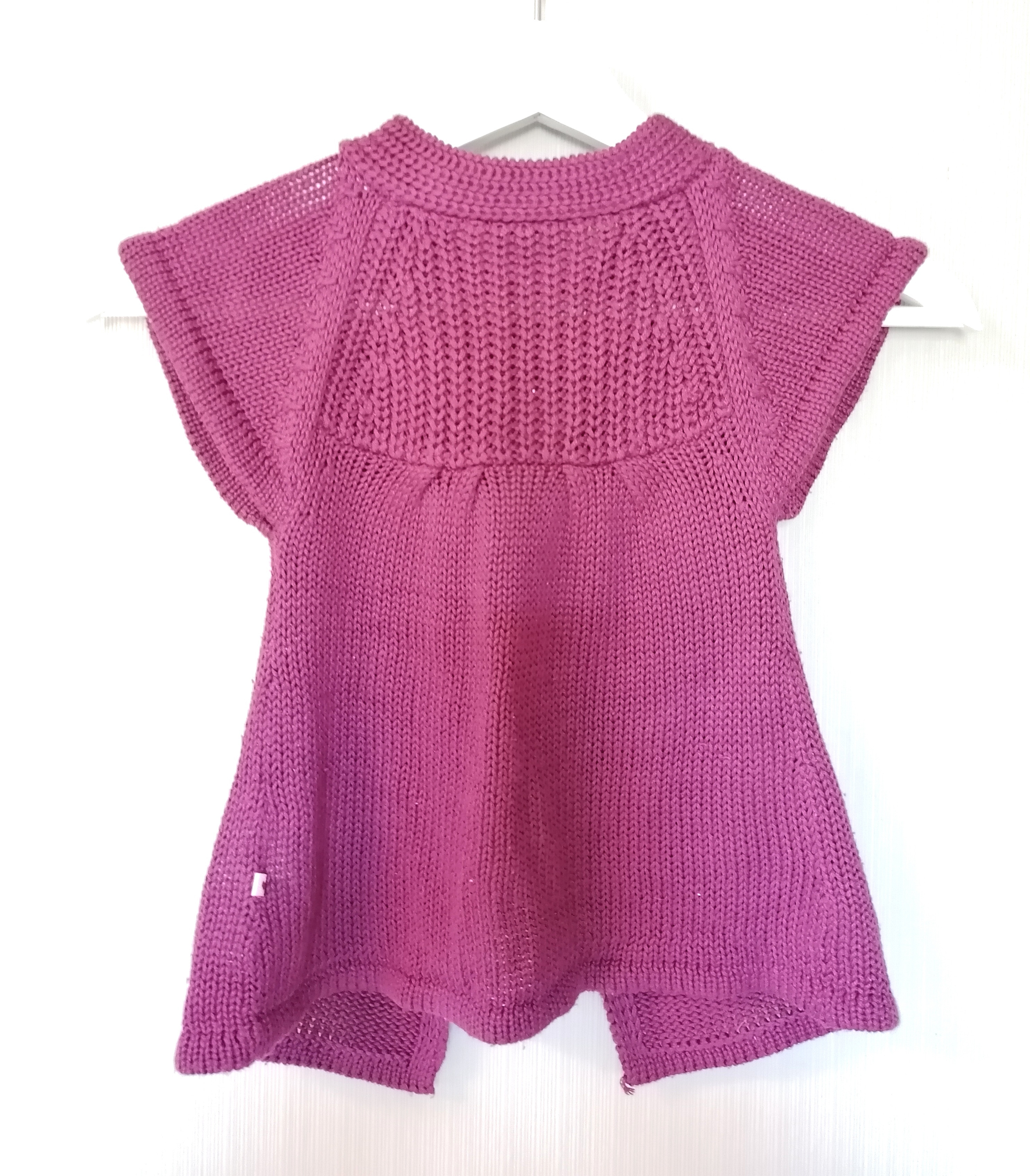 Strickjacke Poncho Gr. 86 Flohmarkt