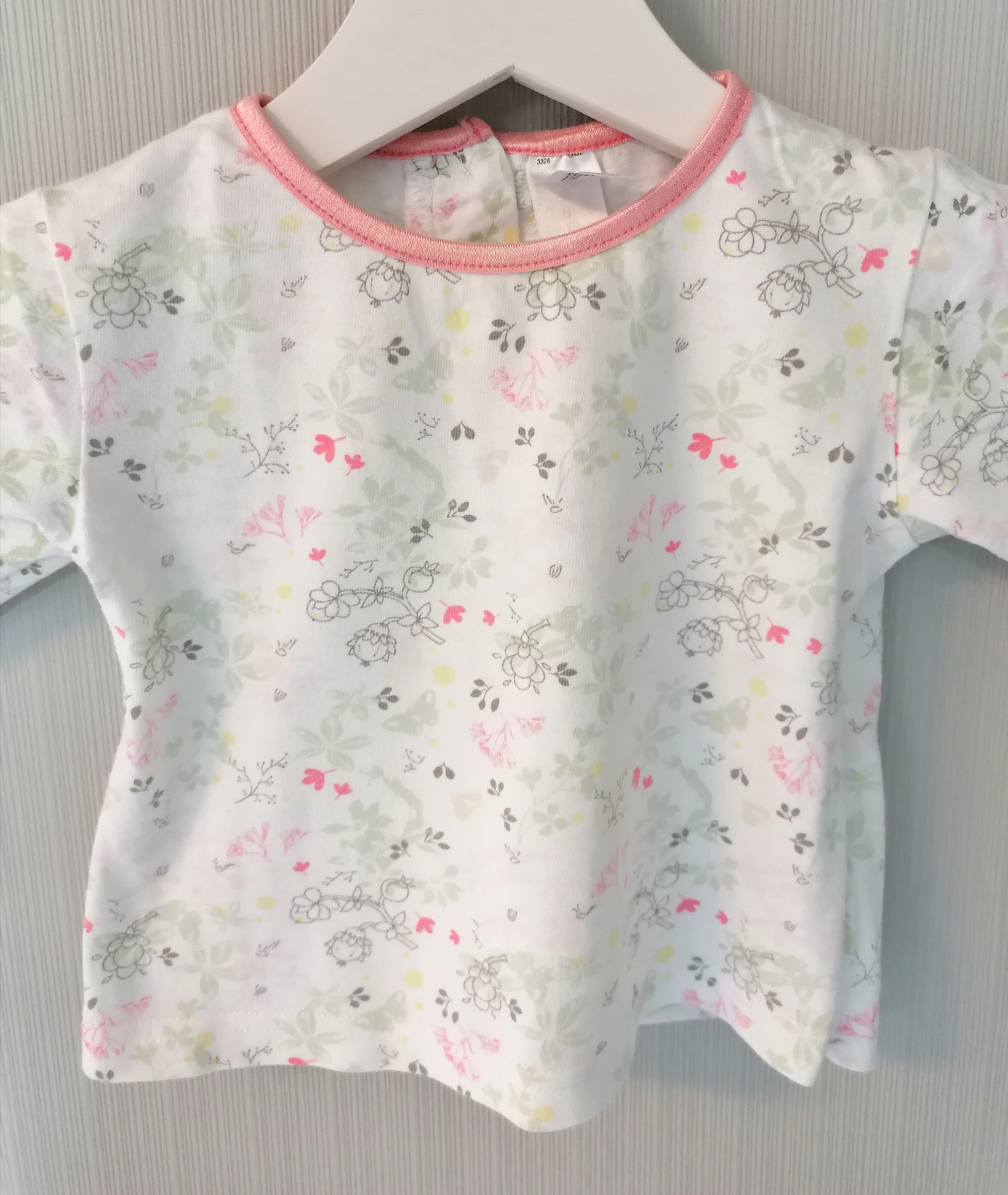 Jacke Jacket mit Langarmshirt Set Gr.80 Flohmarkt