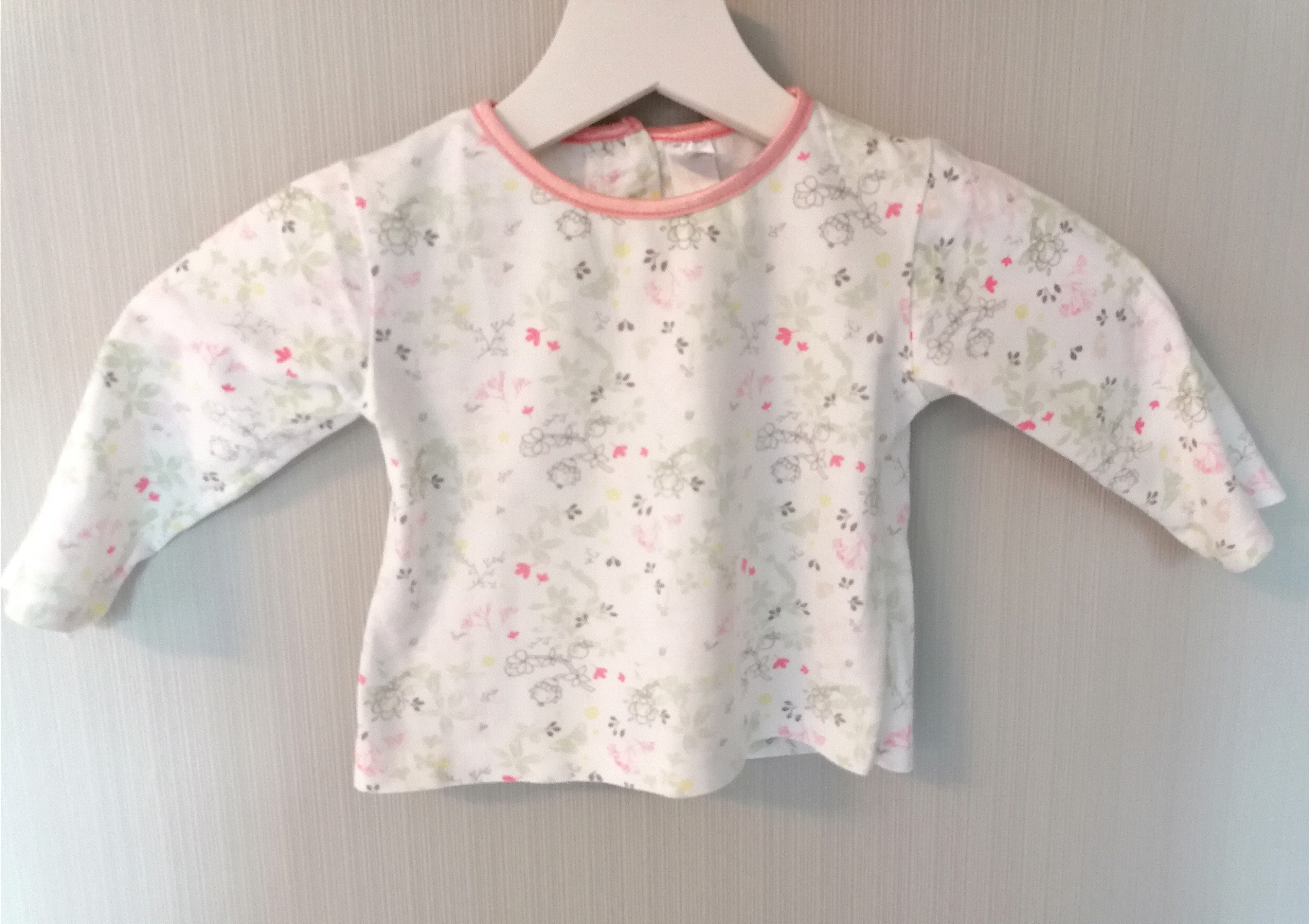 Jacke Jacket mit Langarmshirt Set Gr.80 Flohmarkt