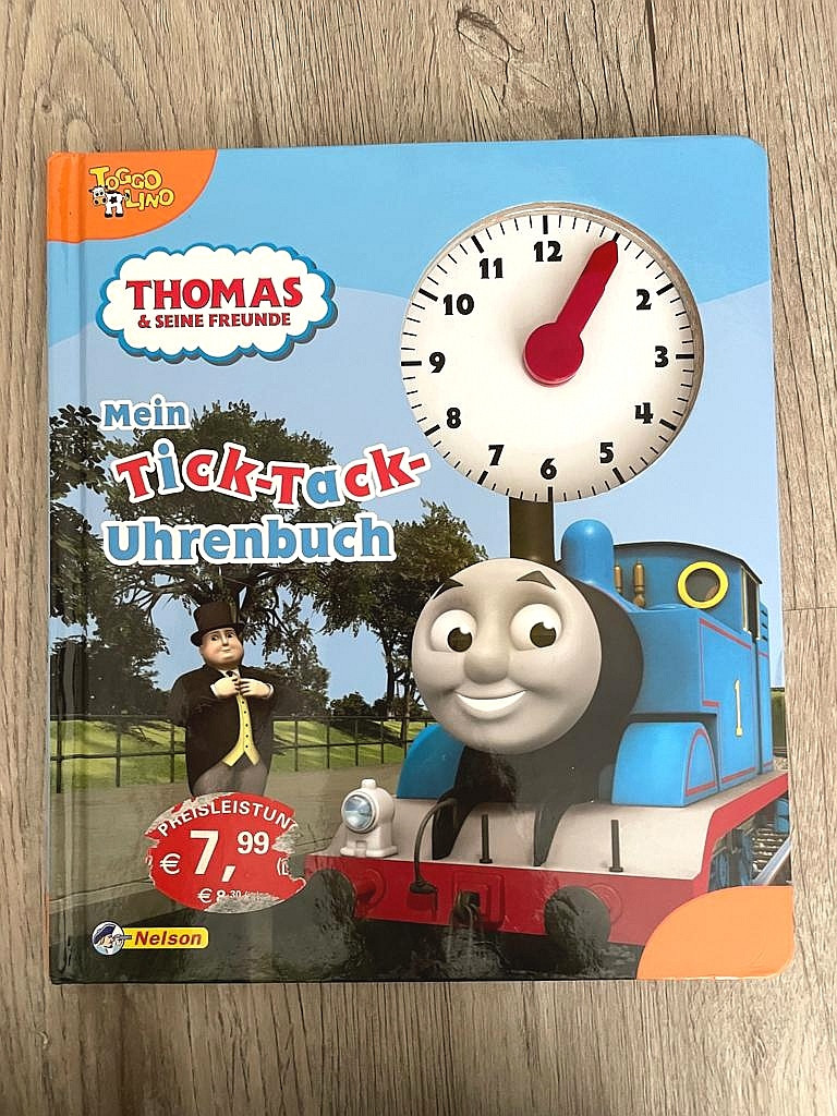 Buch Thomas Die Lokomotive Uhrenbuch