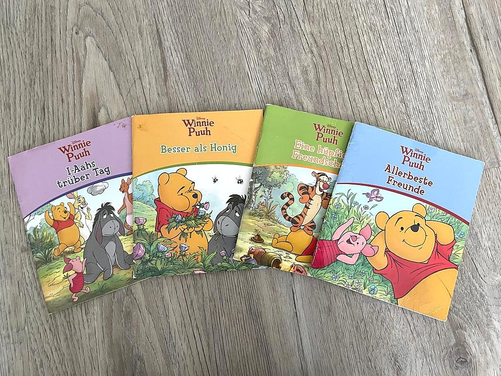 Pixie Bücher Winnie Pooh Disney Set 4 Stück