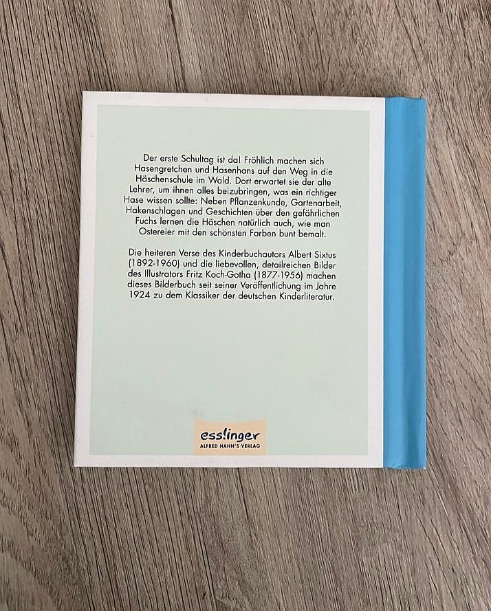 Buch Kinderbuch Die Häschenschule