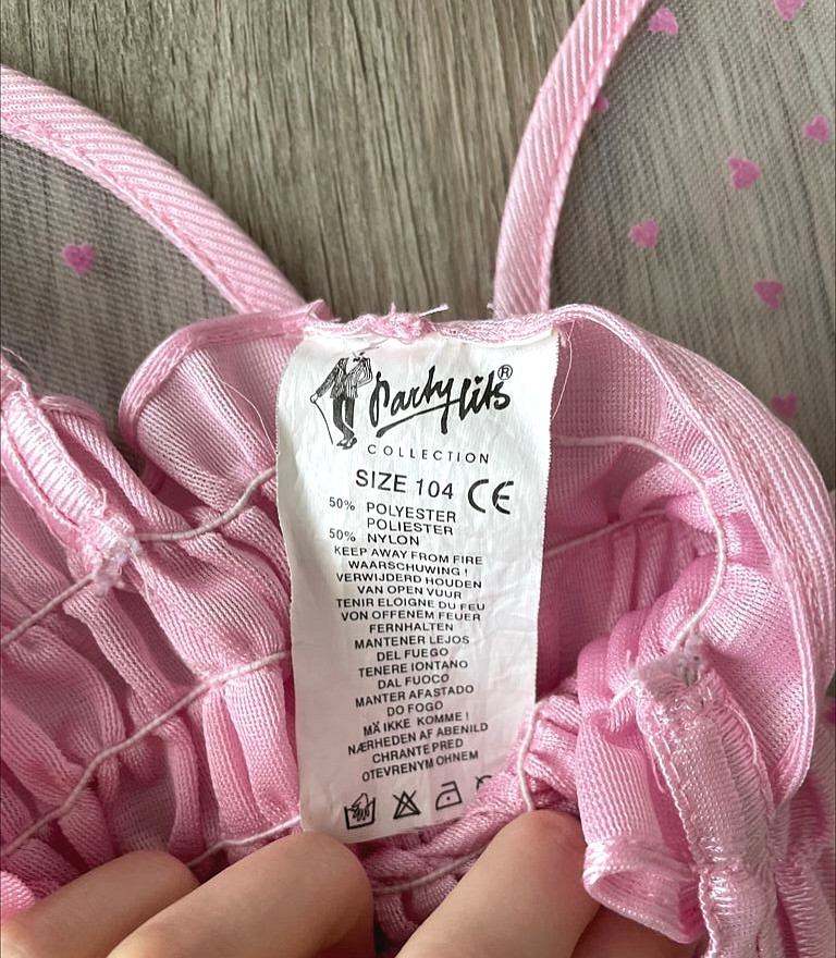 Kostüm Fee Feenflügel Flügel Halloween Fasching Gr. 104