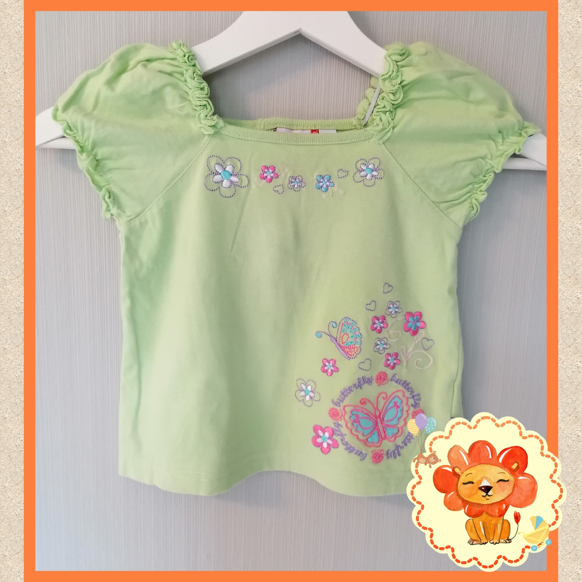 T-Shirt Mädchen Gr. 86 Flohmarkt