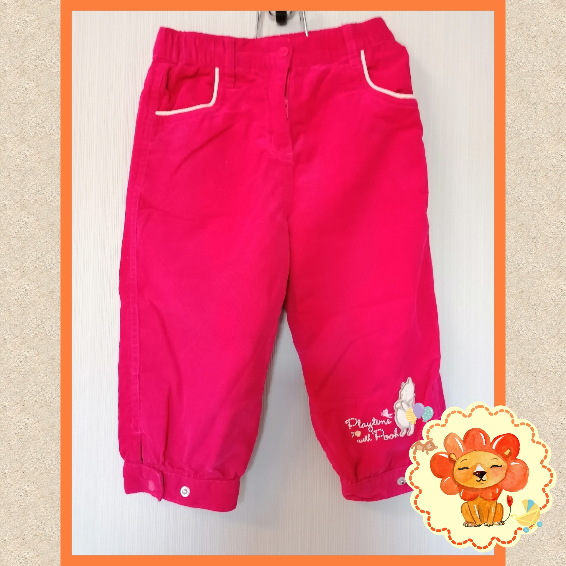 Hose Cordhose Mädchen Gr. 86 Flohmarkt