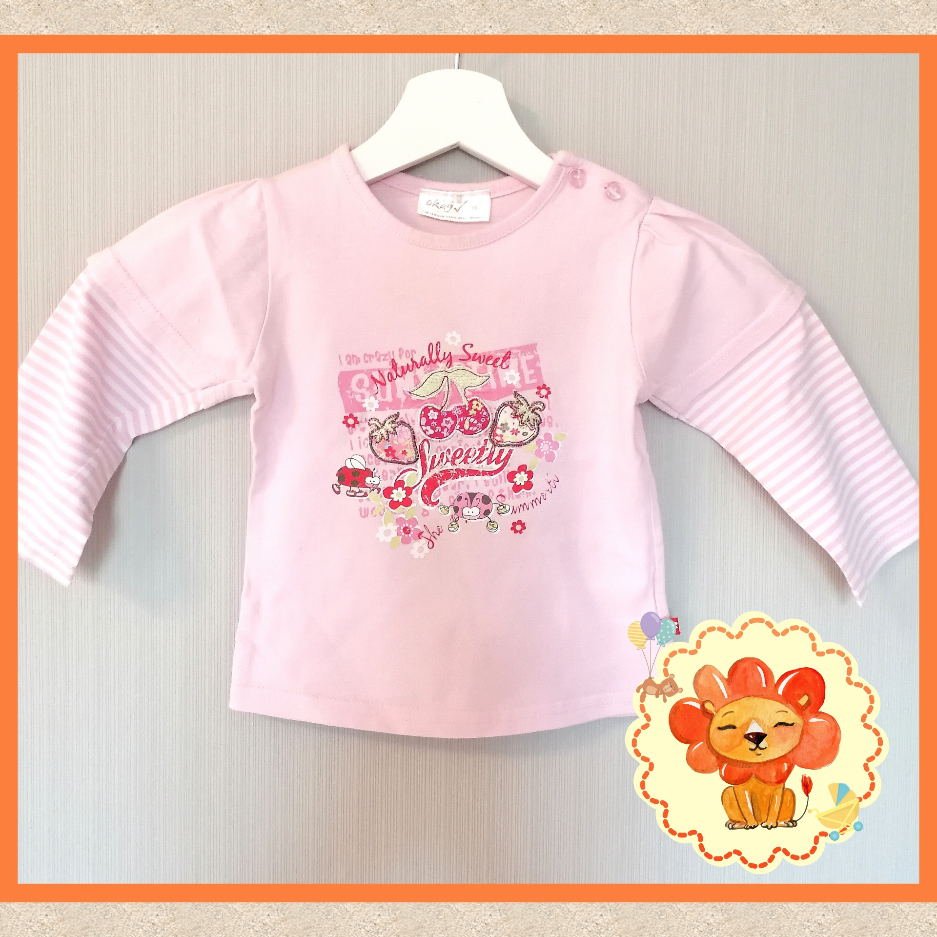 Longsleeve Langarmshirt Gr. 86 Flohmarkt