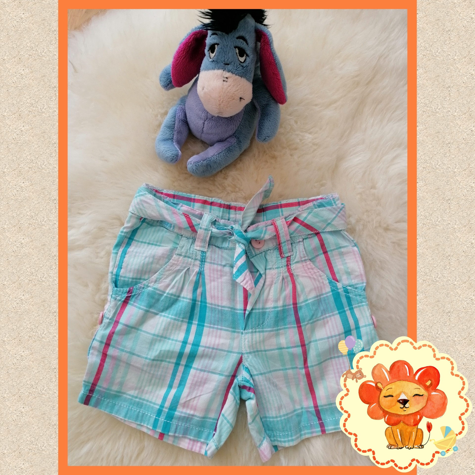Shorts, kurze Hose Mädchen Gr. 80 Flohmarkt