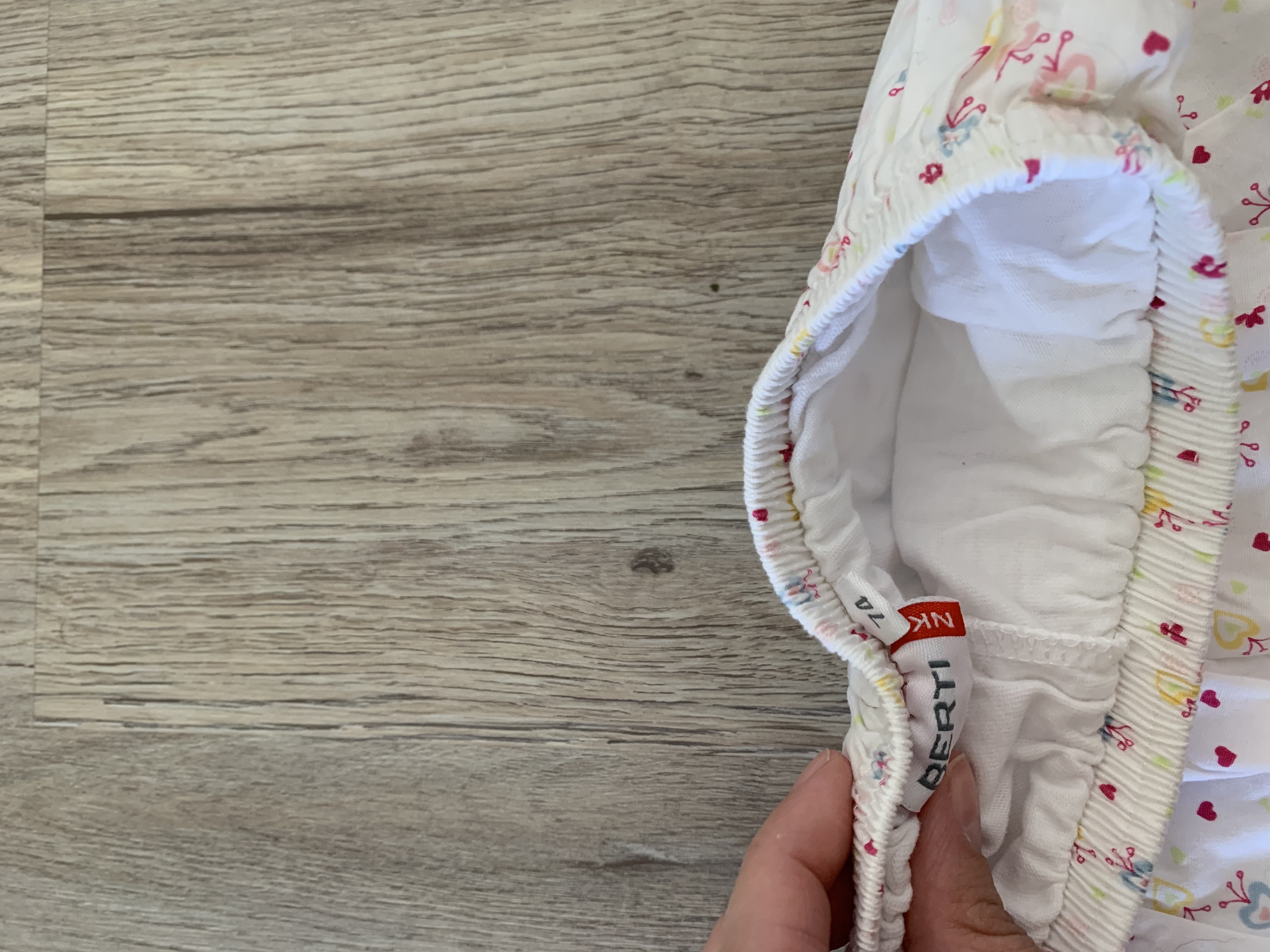 Rock mit Unterhose, Hosenrock Gr. 74