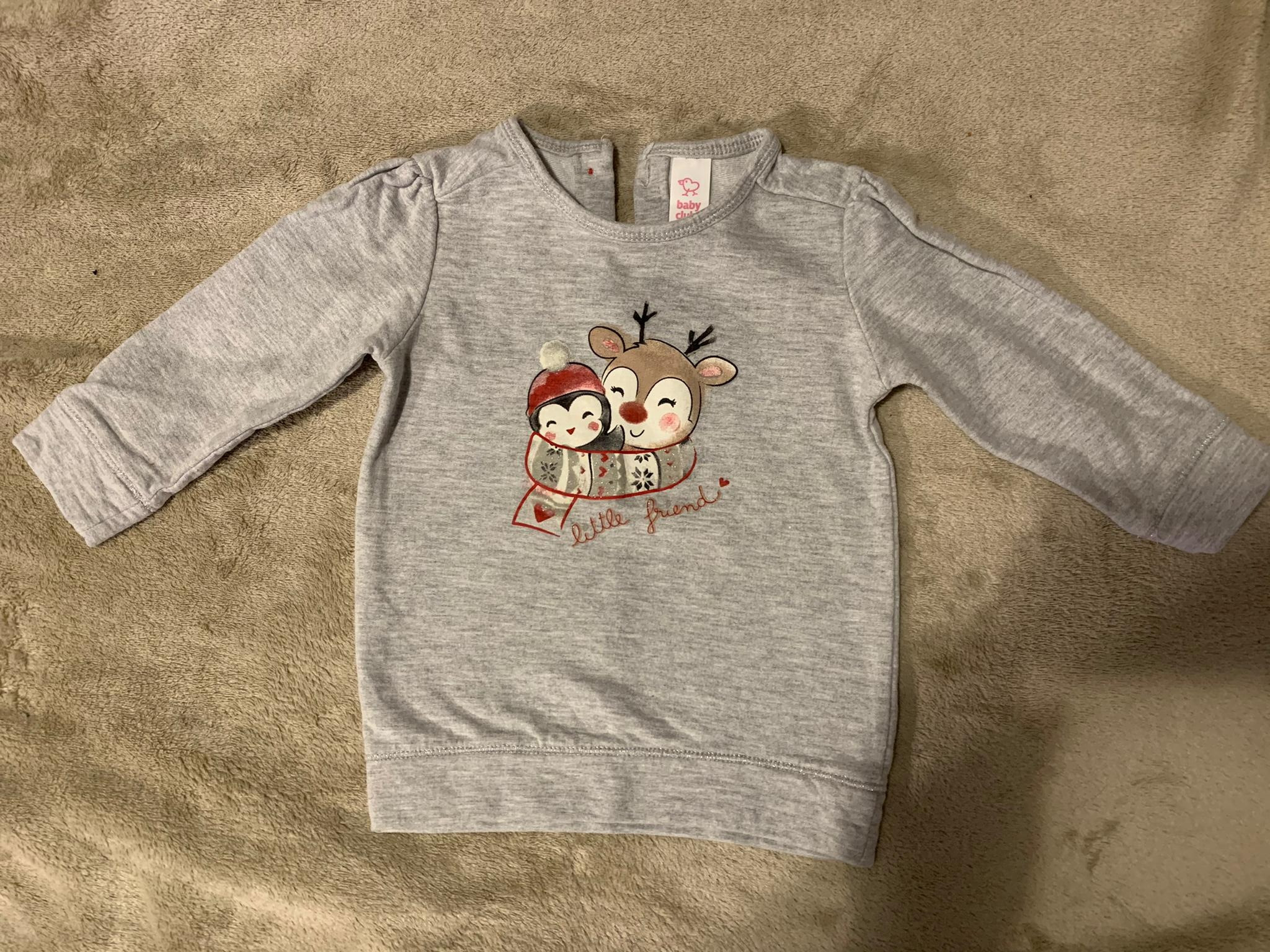 Pulli Pullover Gr. 80 Mädchen