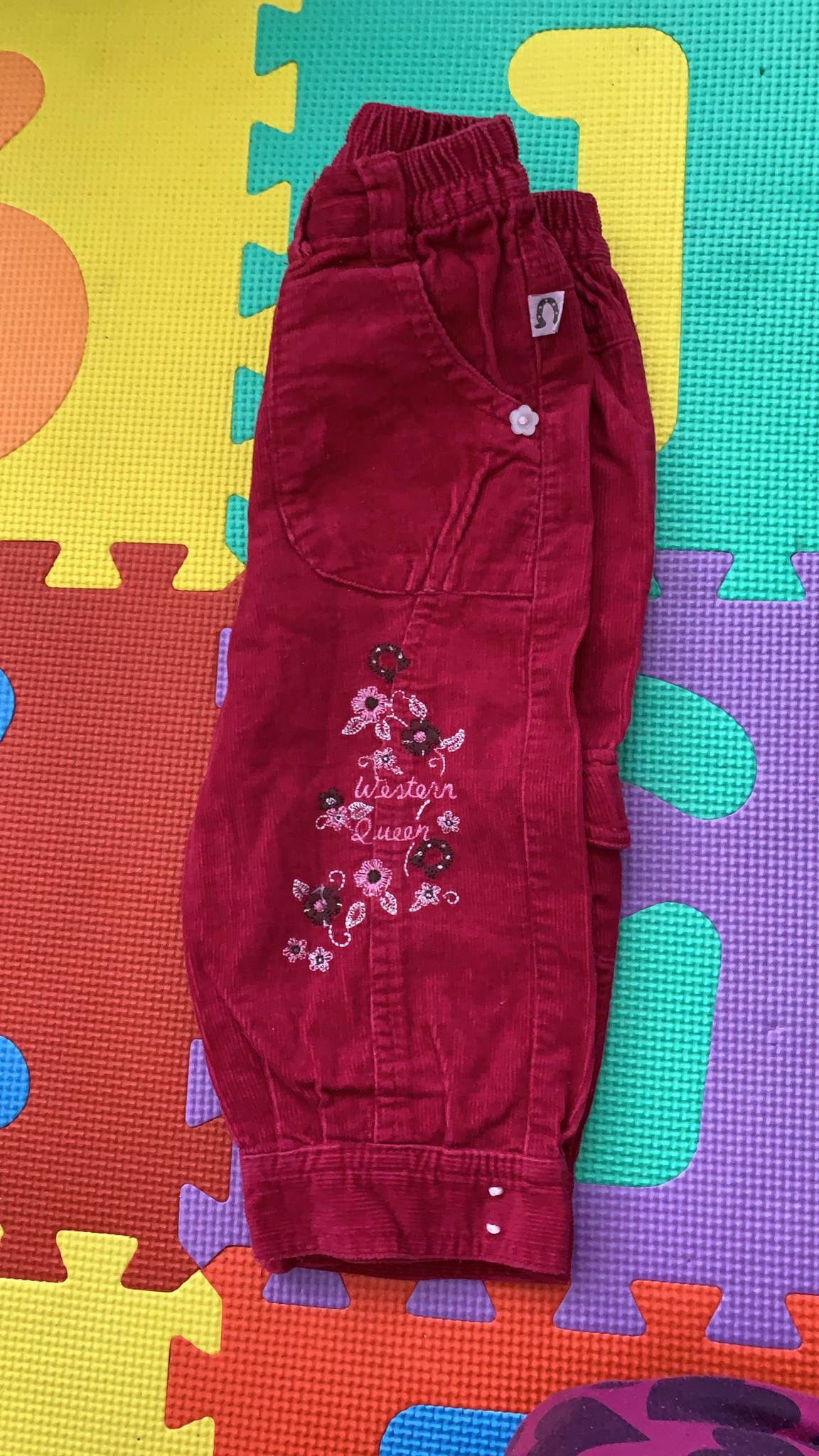 Hose für Mädchen Cordhose Gr. 80