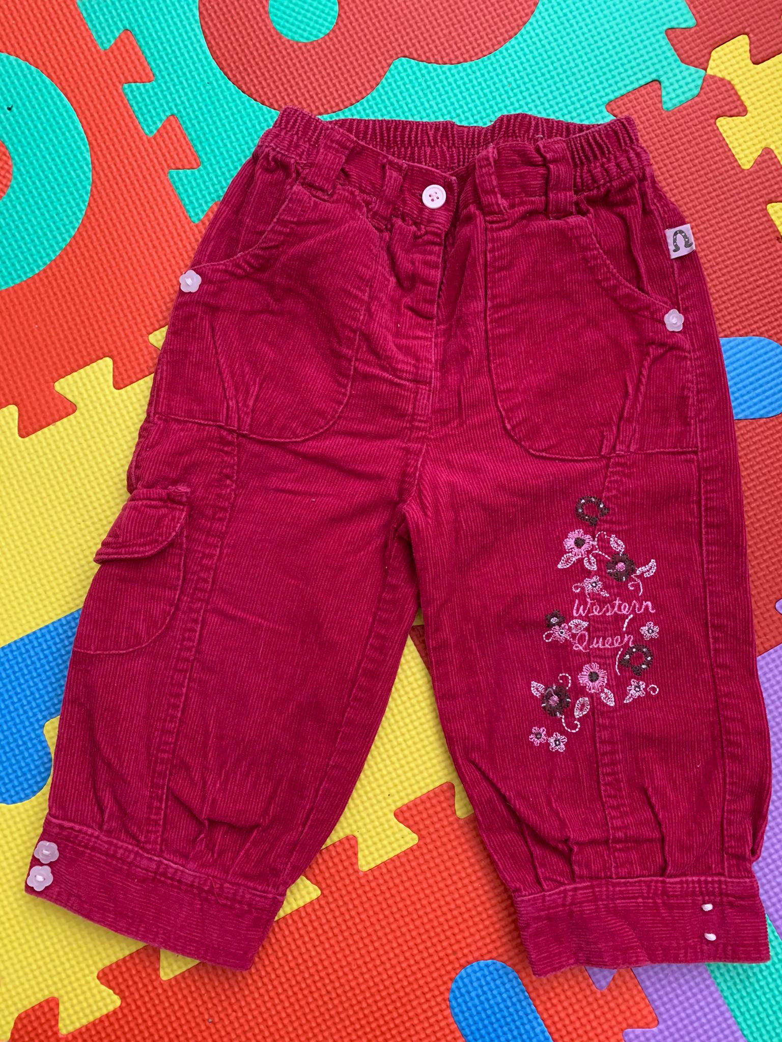 Hose für Mädchen Cordhose Gr. 80