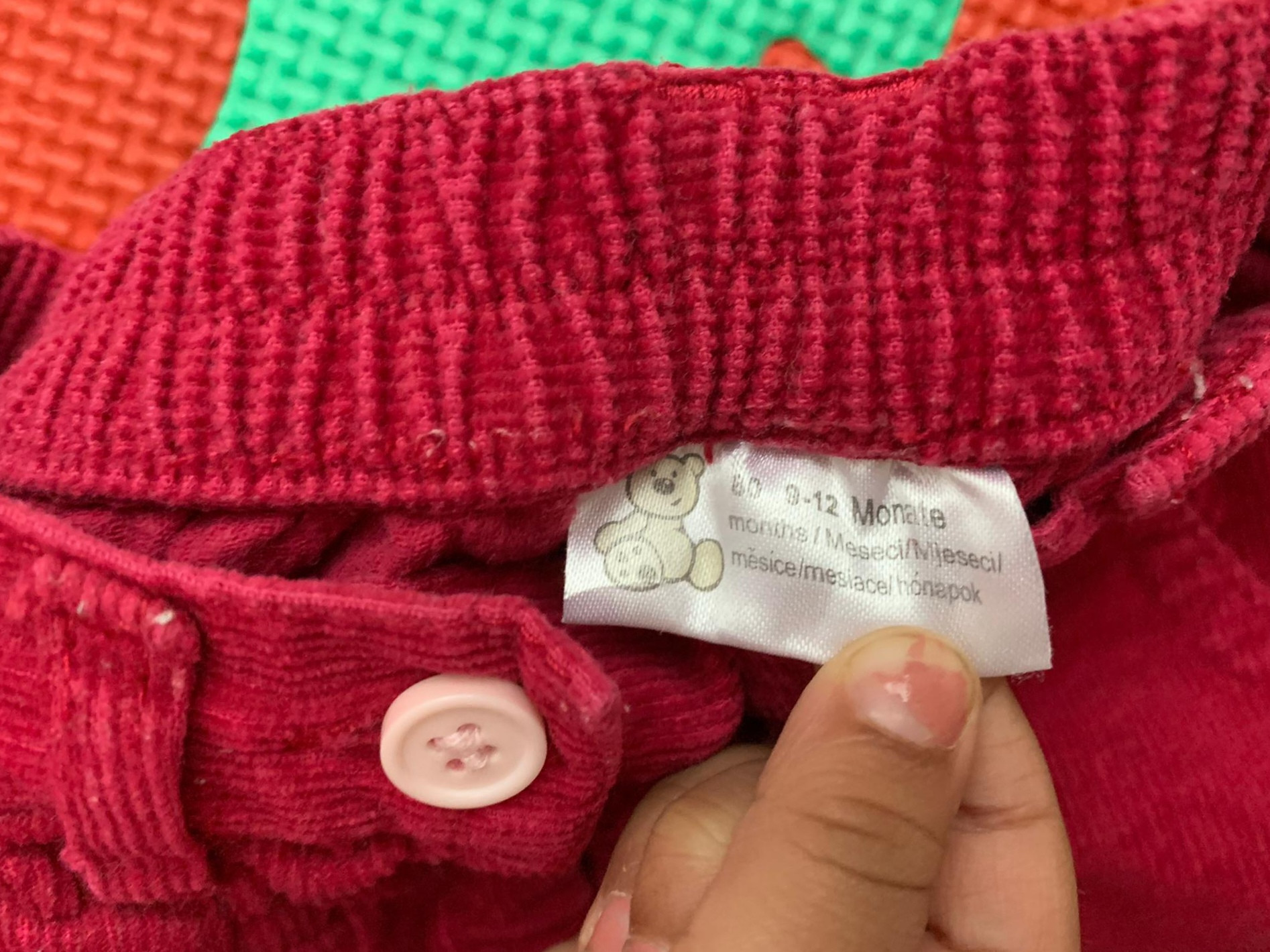 Hose für Mädchen Cordhose Gr. 80