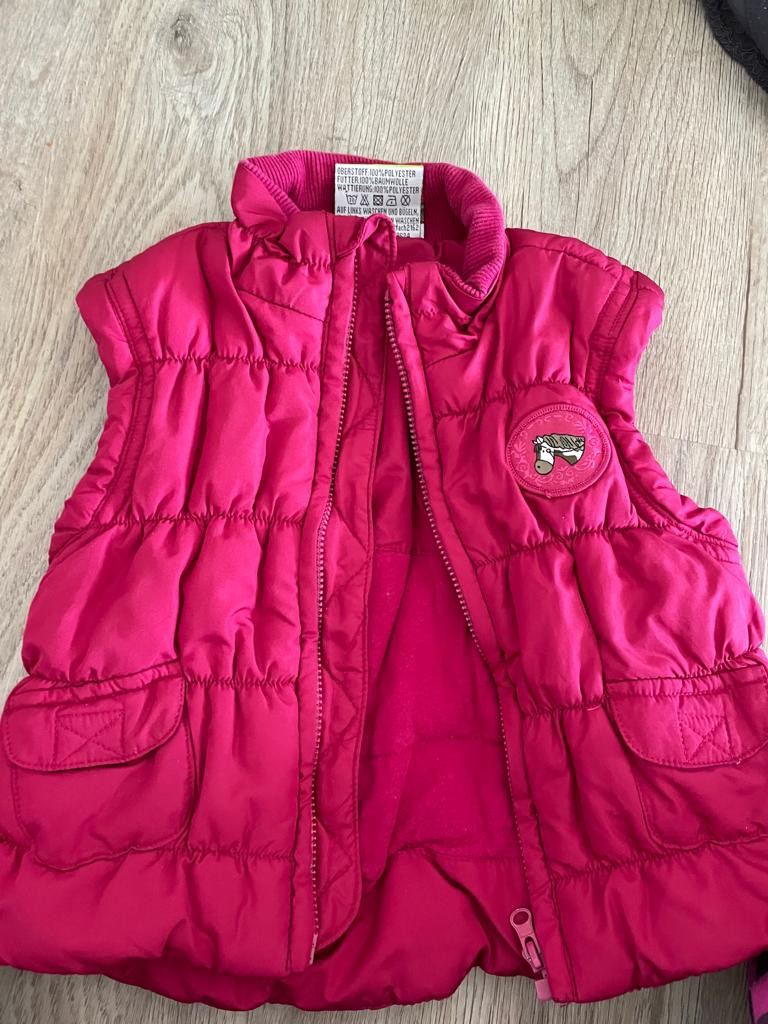 Weste Mädchen Gr. 80