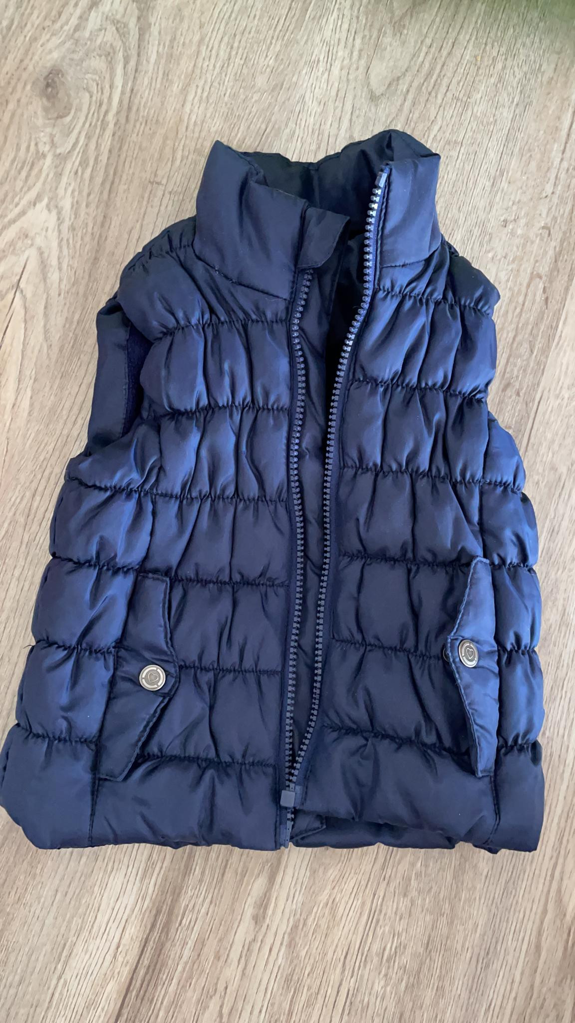 Weste Steppweste für Mädchen Gr. 86