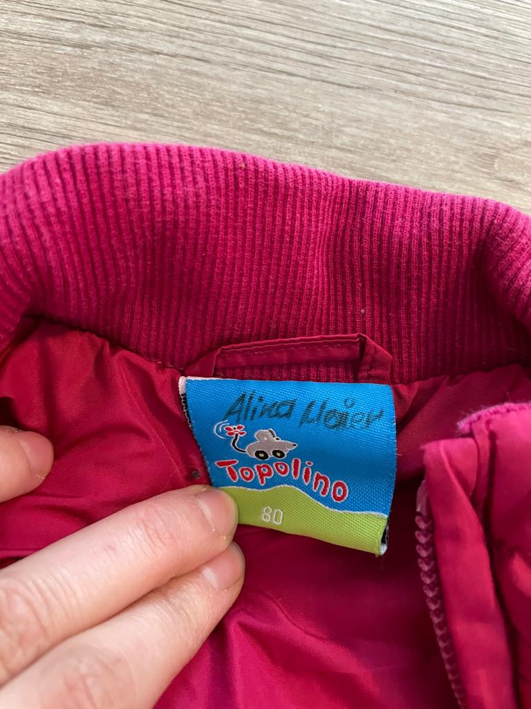 Weste Mädchen Gr. 80