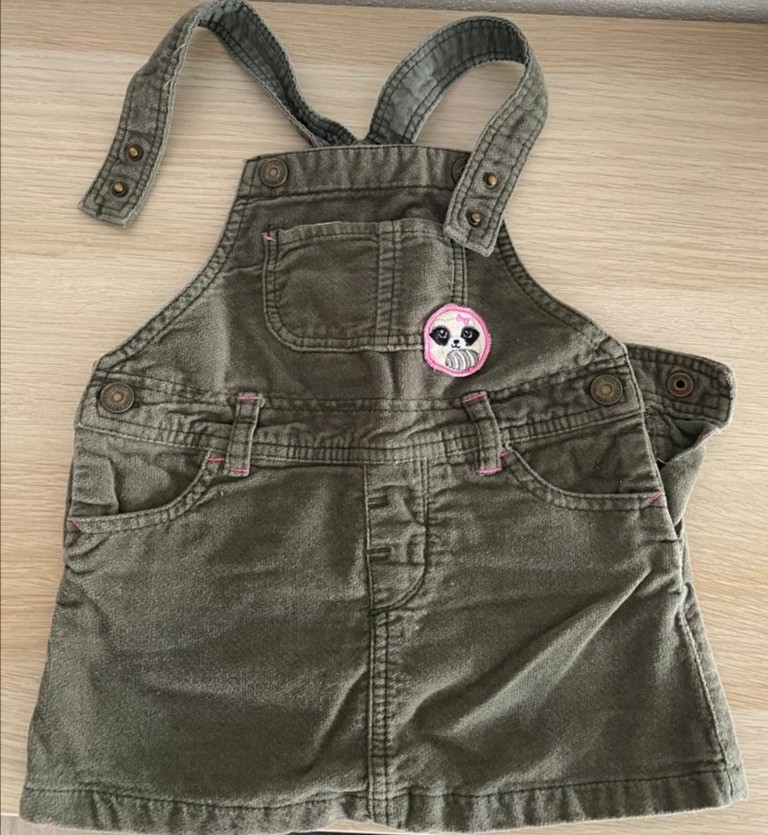 Baby Träger Kleid, Rock mit Träger Gr. 68