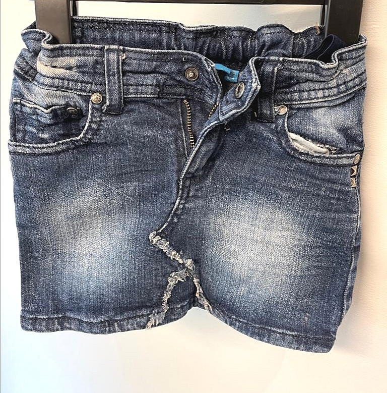 Rock Jeansrock Gr. 104 Flohmarkt