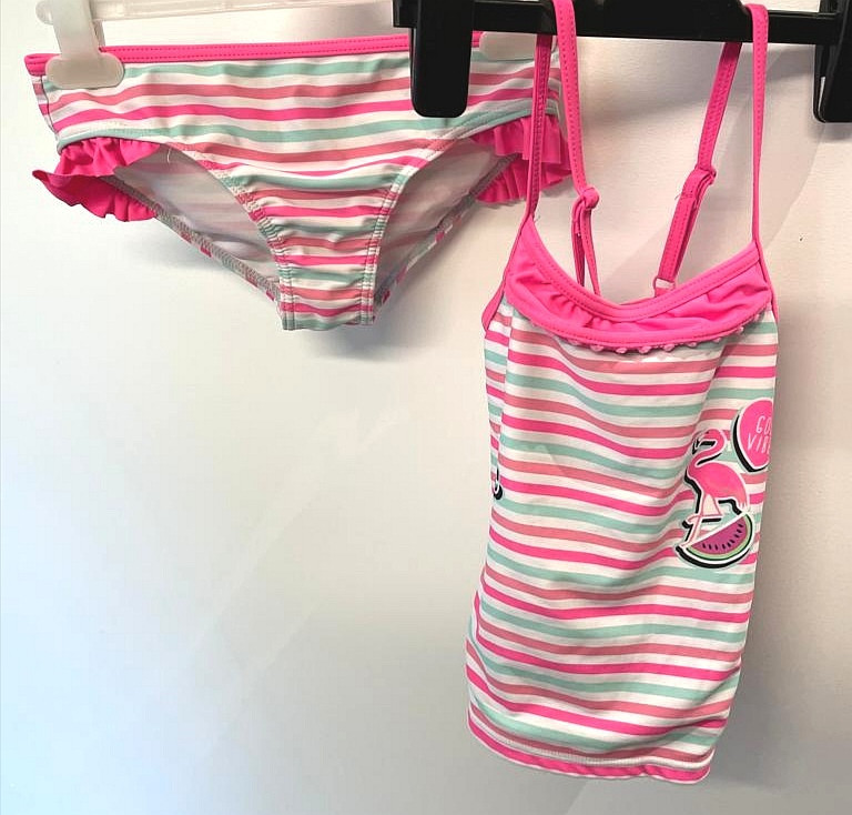 Bikini Badeanzug Gr. 122-128 Mädchen Flohmarkt