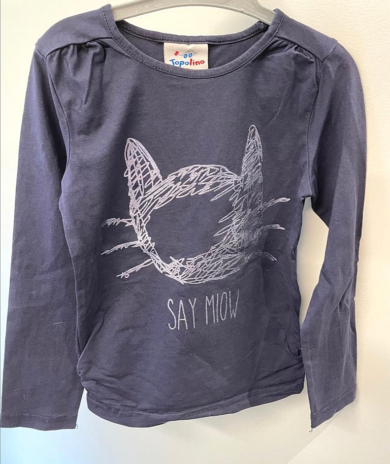 Longsleeve Langarmshirt Gr. 122 Mädchen Flohmarkt