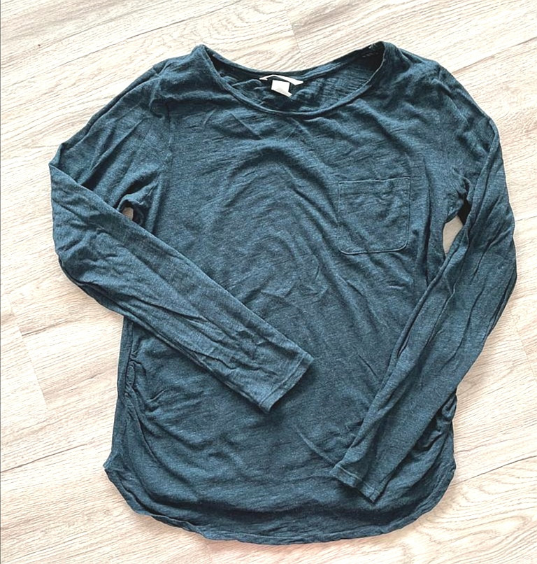 Umstands Shirt, Langarmshirt für Schwangere, für Mami