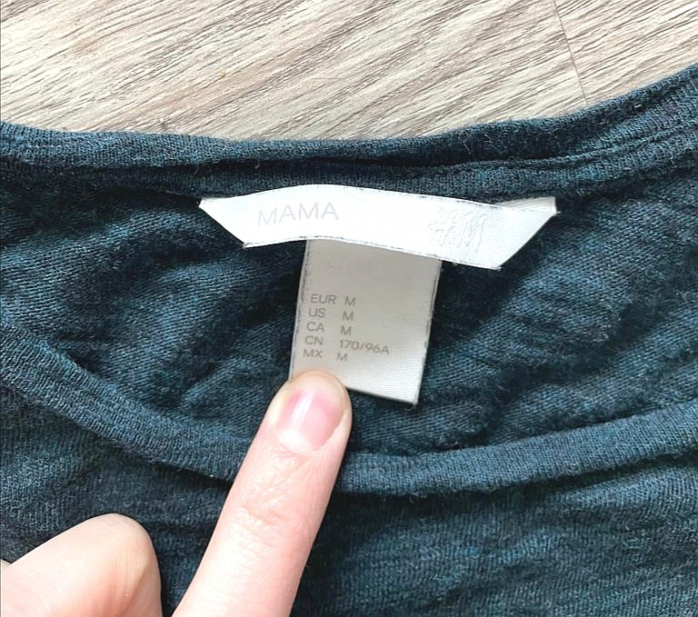 Umstands Shirt, Langarmshirt für Schwangere, für Mami