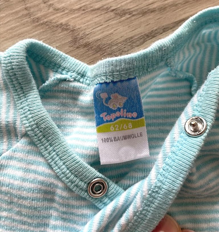 Body Kurzarmbody Gr. 62-68