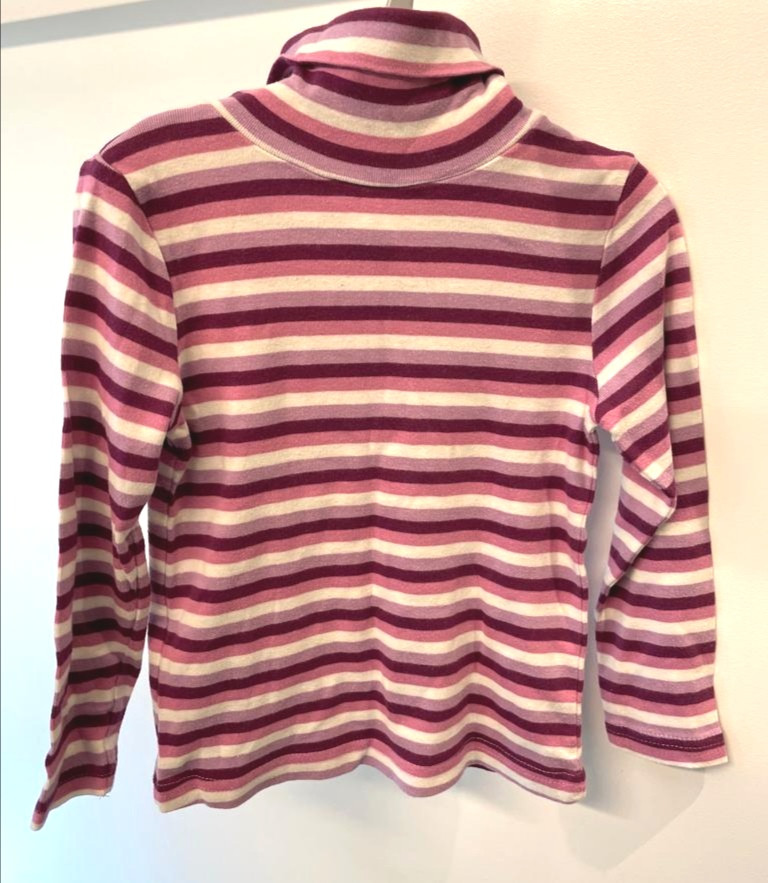 Langarmshirt, Rollkragenshirt Gr. 104 Mädchen Flohmarkt