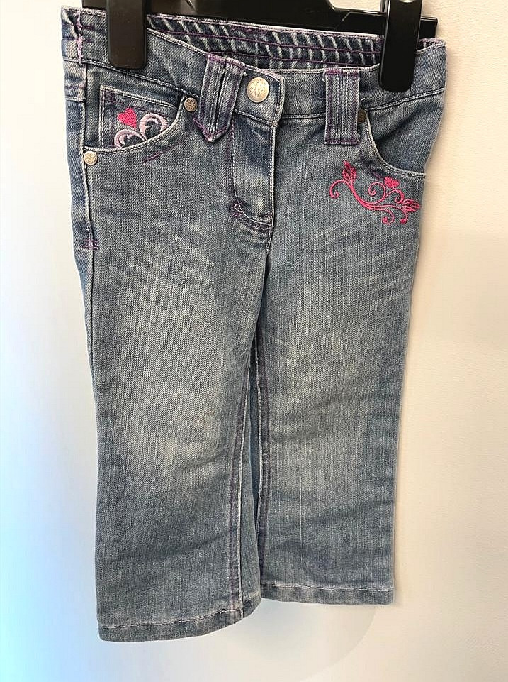 Jeans Hose Gr. 86 Mädchen Flohmarkt