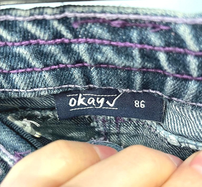 Jeans Hose Gr. 86 Mädchen Flohmarkt