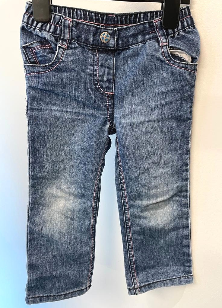 Jeans Hose Gr. 92 Mädchen Flohmarkt