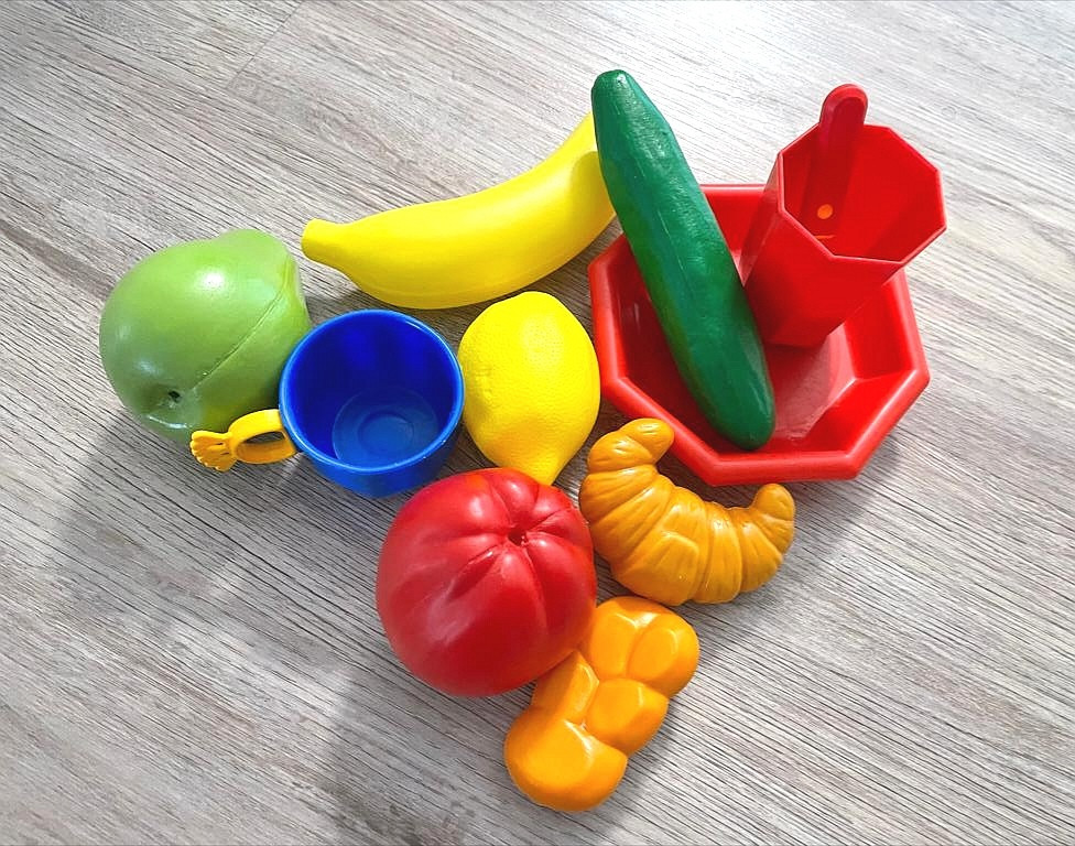 Spielzeug Obst Gemüse Geschirr