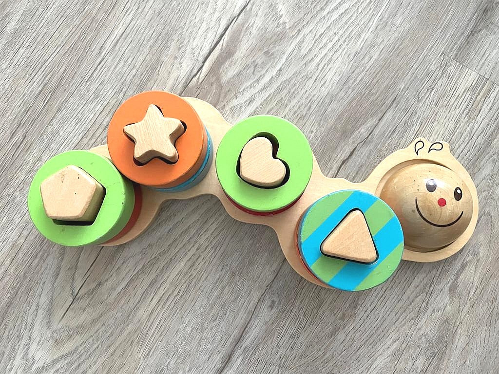 Holz Spielzeug Steckspiel Lernspielzeug