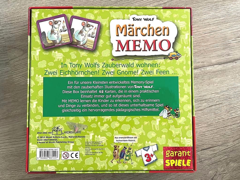 Memory Spiel Märchen