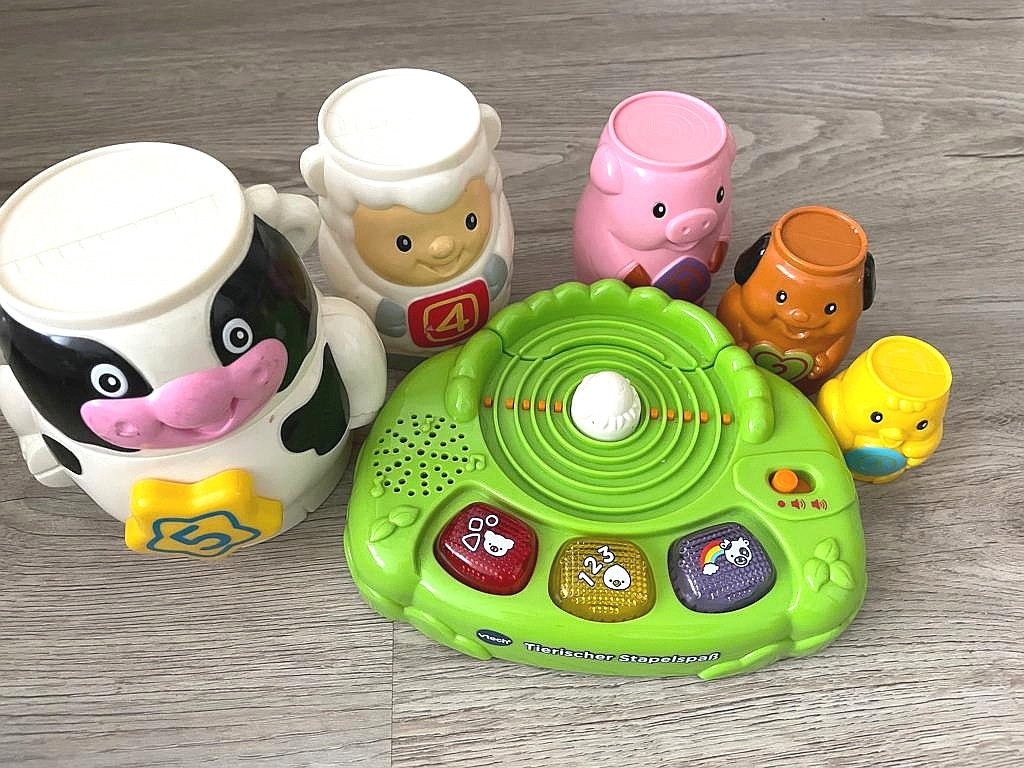 Spielzeug Stapelspielzeug Tiere von V-Tech