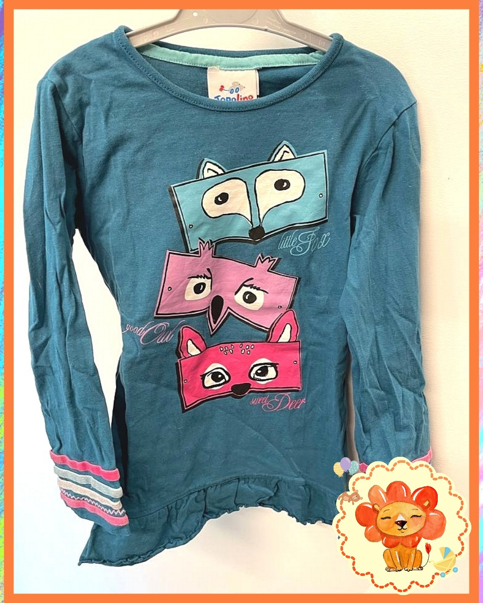 Langarmshirt, Tunika Gr. 122 Flohmarkt