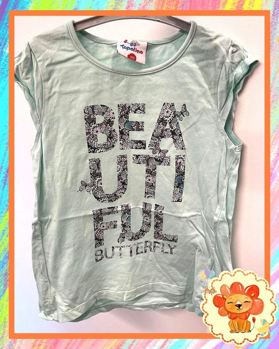 T-Shirt Gr. 122 Mädchen Flohmarkt