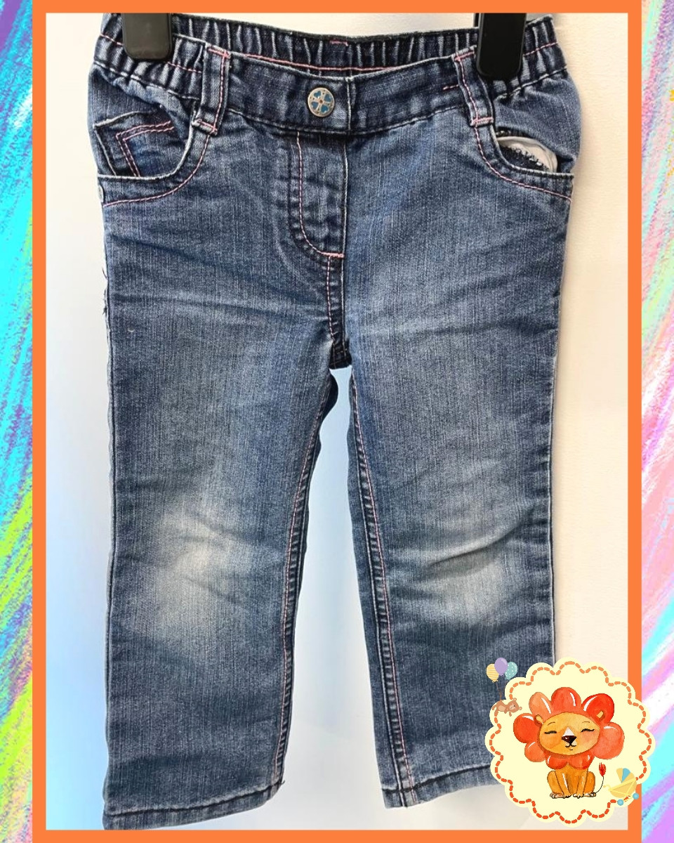 Jeans Hose Gr. 92 Mädchen Flohmarkt