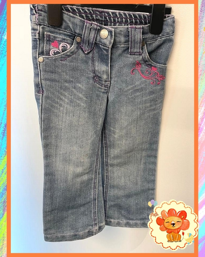 Jeans Hose Gr. 86 Mädchen Flohmarkt