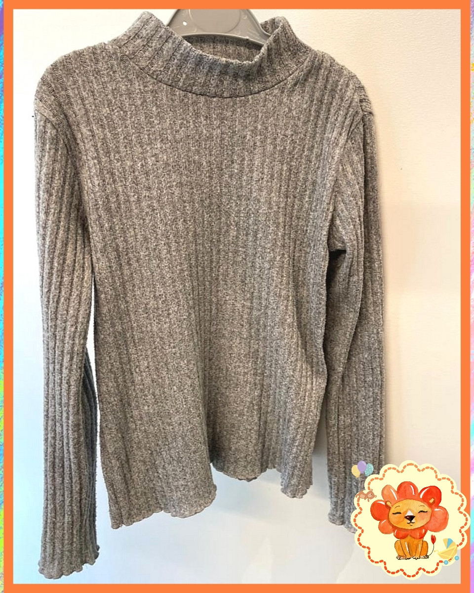 Rollkragen Pulli, Pullover Gr. 134-140 Mädchen Flohmarkt
