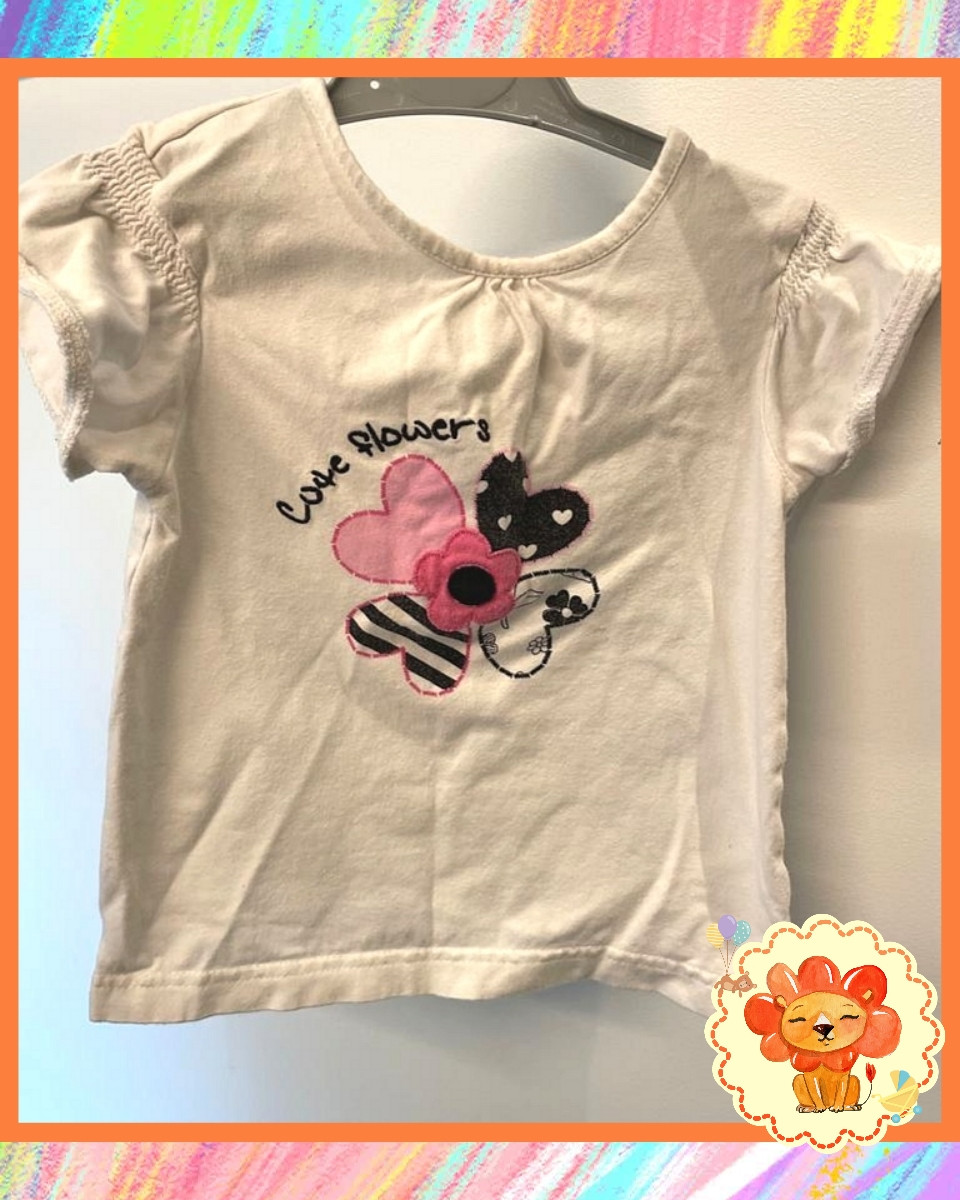 T-Shirt Gr. 92 Mädchen Flohmarkt