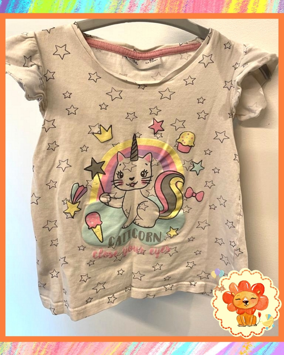 T-Shirt Gr. 92 Mädchen Flohmarkt