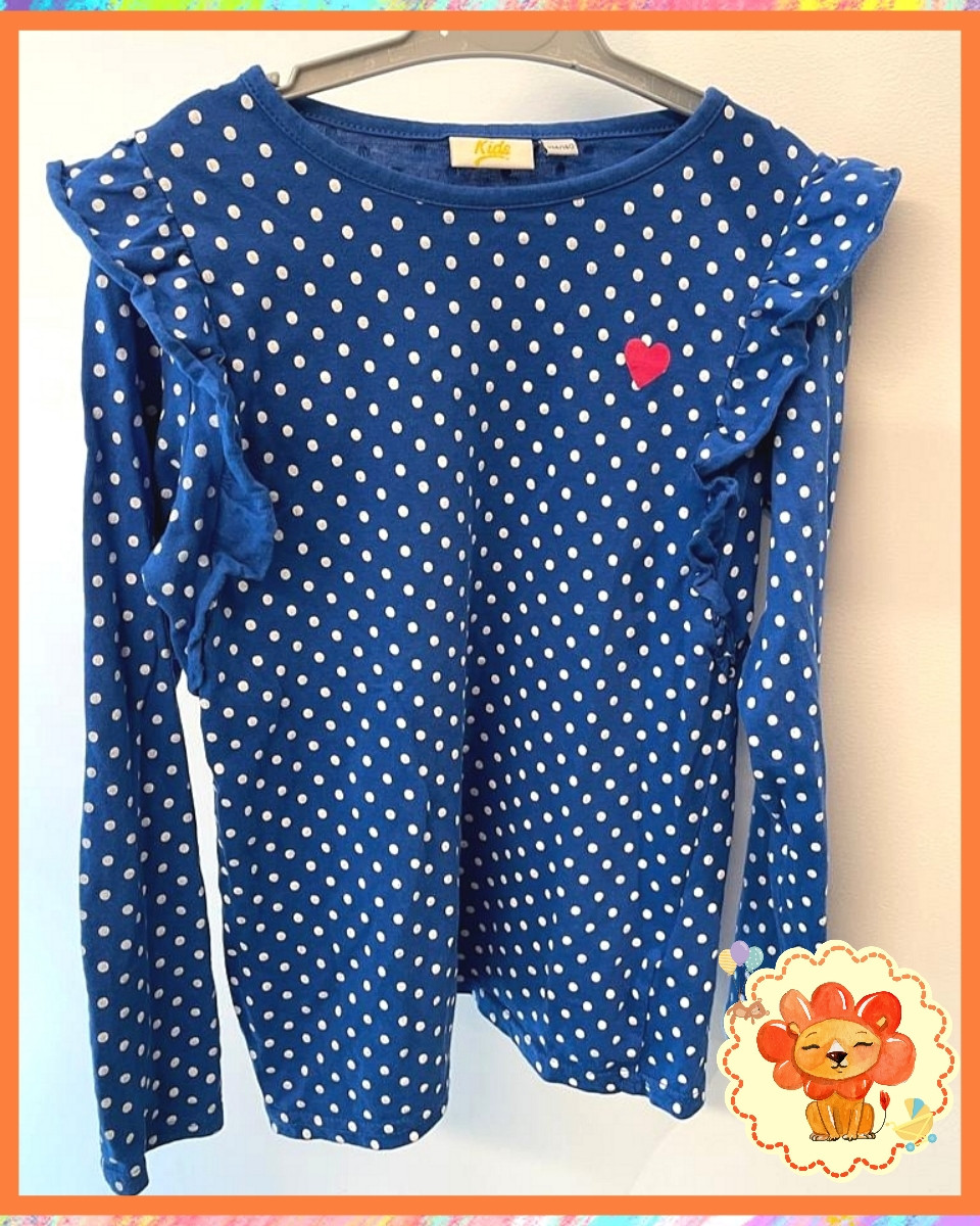 Longsleeve Langarmshirt Gr. 134-140 Mädchen Flohmarkt