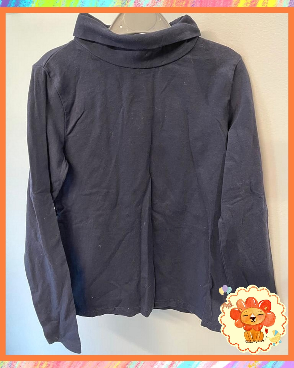 Rollkragenshirt, Langarmshirt Gr. 122-128 Flohmarkt